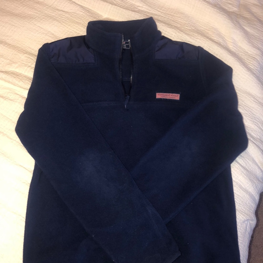 Navy Vineyard Vines Quarter Zip